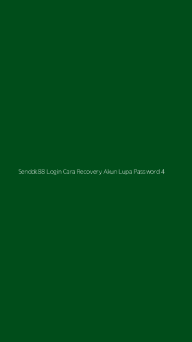 Tampilan Antarmuka Aplikasi Sendok88 Login Cara Recovery Akun Lupa Password - 4