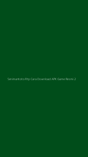 Tampilan Antarmuka Aplikasi Senimantoto Rtp Cara Download Apk Game Resmi - 2