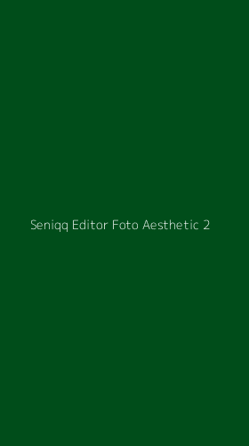 Tampilan Antarmuka Aplikasi Seniqq Editor Foto Aesthetic - 2