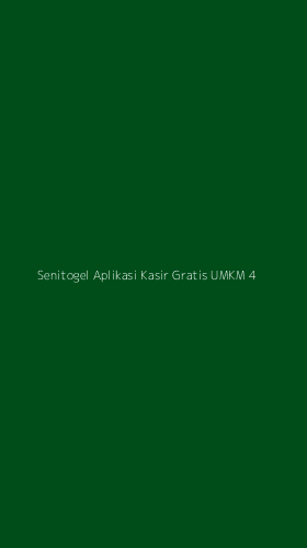 Tampilan Antarmuka Aplikasi Senitogel Aplikasi Kasir Gratis Umkm - 4