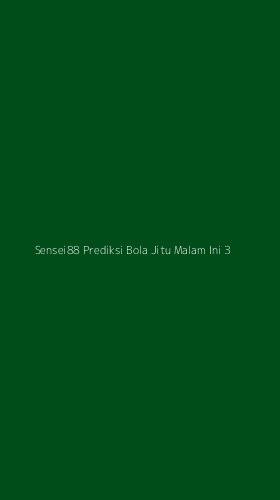 Tampilan Antarmuka Aplikasi Sensei88 Prediksi Bola Jitu Malam Ini - 3