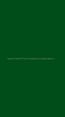 Tampilan Antarmuka Aplikasi Sepeda 2d Togel Rtp Slot Tertinggi Hari Ini Gampang Maxwin - 3