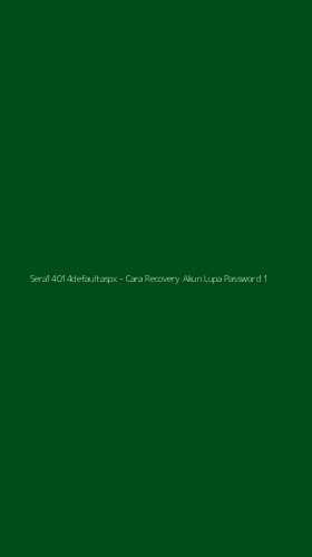 Tampilan Antarmuka Aplikasi Sera14014defaultaspx - Cara Recovery Akun Lupa Password - 1