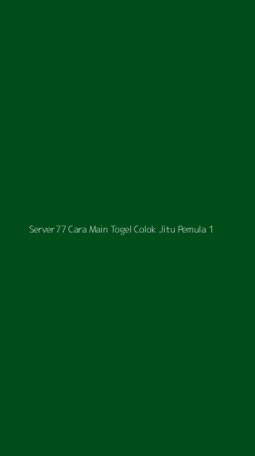 Tampilan Antarmuka Aplikasi Server77 Cara Main Togel Colok Jitu Pemula - 1