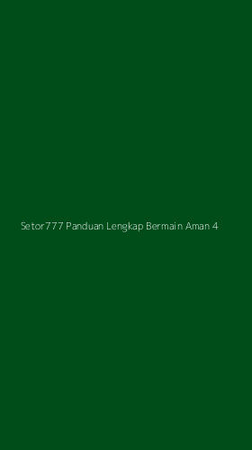 Tampilan Antarmuka Aplikasi Setor777 Panduan Lengkap Bermain Aman - 4