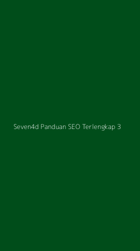 Tampilan Antarmuka Aplikasi Seven4d Panduan Seo Terlengkap - 3
