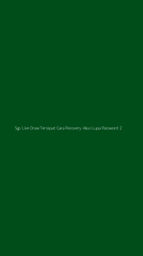 Tampilan Antarmuka Aplikasi Sgp Live Draw Tercepat Cara Recovery Akun Lupa Password - 2