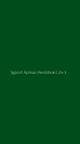Tampilan Antarmuka Aplikasi Sgpslot Aplikasi Pendidikan Lite - 3