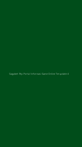 Tampilan Antarmuka Aplikasi Siagabet Rtp Portal Informasi Game Online Terupdate - 4