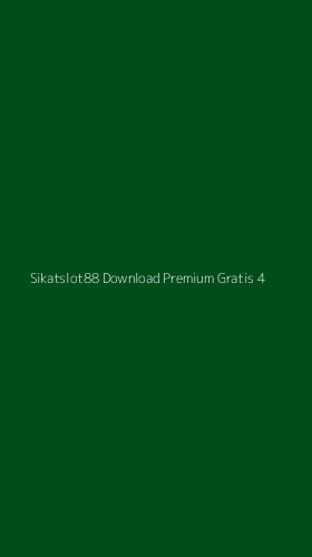Tampilan Antarmuka Aplikasi Sikatslot88 Download Premium Gratis - 4