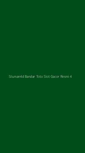 Tampilan Antarmuka Aplikasi Siluman4d Bandar Toto Slot Gacor Resmi - 4
