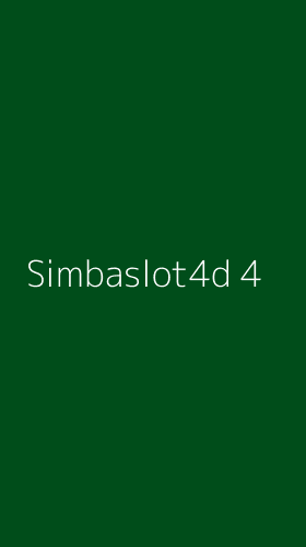 Tampilan Antarmuka Aplikasi Simbaslot4d - 4