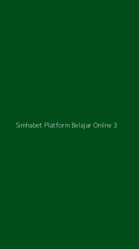 Tampilan Antarmuka Aplikasi Simhabet Platform Belajar Online - 3