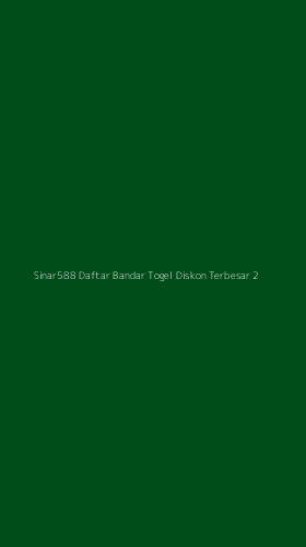 Tampilan Antarmuka Aplikasi Sinar588 Daftar Bandar Togel Diskon Terbesar - 2