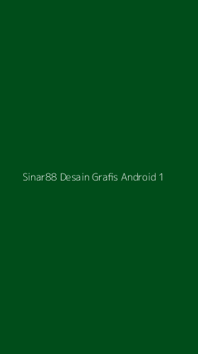 Tampilan Antarmuka Aplikasi Sinar88 Desain Grafis Android - 1