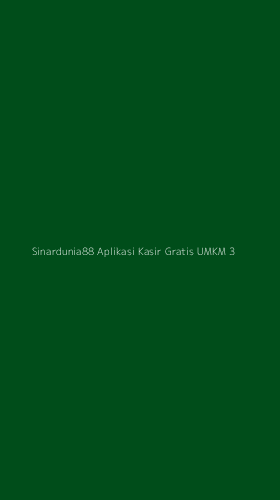 Tampilan Antarmuka Aplikasi Sinardunia88 Aplikasi Kasir Gratis Umkm - 3