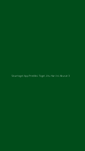 Tampilan Antarmuka Aplikasi Sinartogel App Prediksi Togel Jitu Hari Ini Akurat - 3