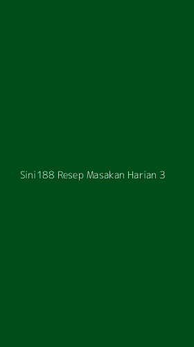 Tampilan Antarmuka Aplikasi Sini188 Resep Masakan Harian - 3