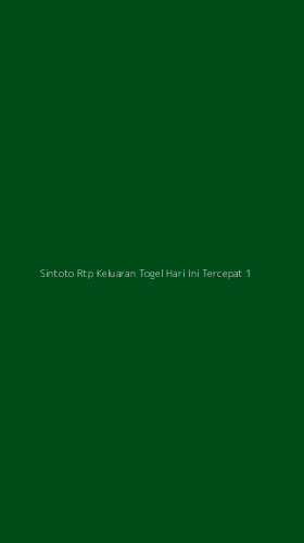 Tampilan Antarmuka Aplikasi Sintoto Rtp Keluaran Togel Hari Ini Tercepat - 1