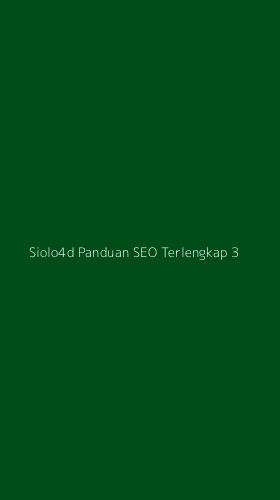 Tampilan Antarmuka Aplikasi Siolo4d Panduan Seo Terlengkap - 3
