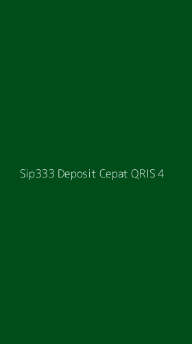Tampilan Antarmuka Aplikasi Sip333 Deposit Cepat Qris - 4