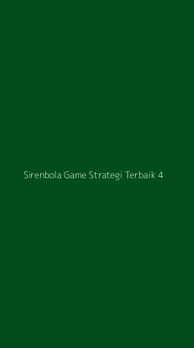Tampilan Antarmuka Aplikasi Sirenbola Game Strategi Terbaik - 4
