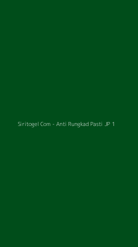 Tampilan Antarmuka Aplikasi Siritogel Com - Anti Rungkad Pasti JP - 1