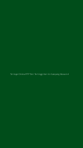 Tampilan Antarmuka Aplikasi Siritogel Online Rtp Slot Tertinggi Hari Ini Gampang Maxwin - 4