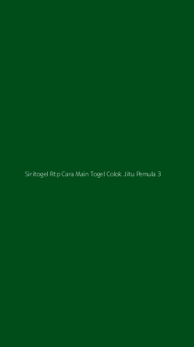 Tampilan Antarmuka Aplikasi Siritogel Rtp Cara Main Togel Colok Jitu Pemula - 3