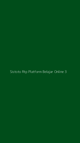 Tampilan Antarmuka Aplikasi Sistoto Rtp Platform Belajar Online - 3