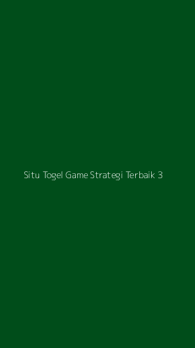 Tampilan Antarmuka Aplikasi Situ Togel Game Strategi Terbaik - 3