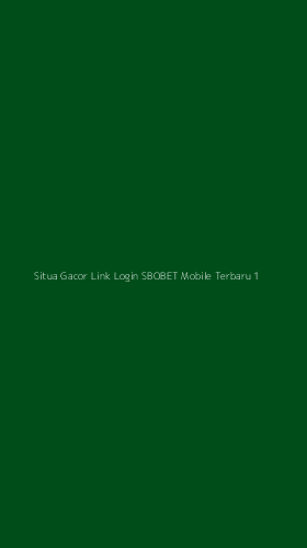 Tampilan Antarmuka Aplikasi Situa Gacor Link Login Sbobet Mobile Terbaru - 1
