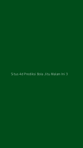 Tampilan Antarmuka Aplikasi Situs 4d Prediksi Bola Jitu Malam Ini - 3