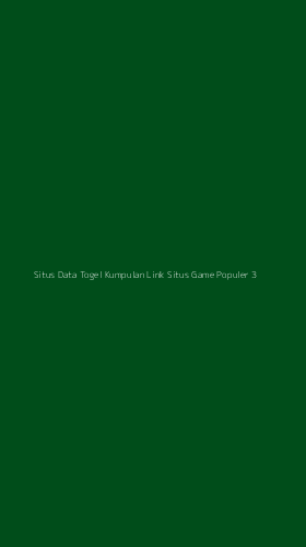 Tampilan Antarmuka Aplikasi Situs Data Togel Kumpulan Link Situs Game Populer - 3