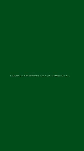 Tampilan Antarmuka Aplikasi Situs Maxwin Hari Ini Daftar Akun Pro Slot Internasional - 1