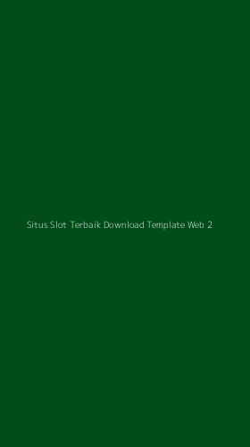 Tampilan Antarmuka Aplikasi Situs Slot Terbaik Download Template Web - 2
