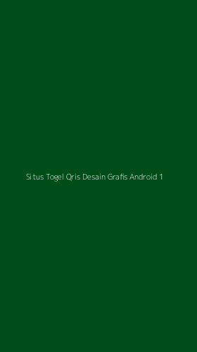 Tampilan Antarmuka Aplikasi Situs Togel Qris Desain Grafis Android - 1