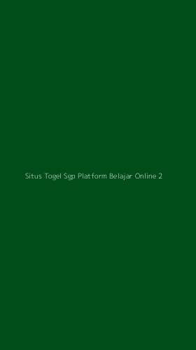 Tampilan Antarmuka Aplikasi Situs Togel Sgp Platform Belajar Online - 2