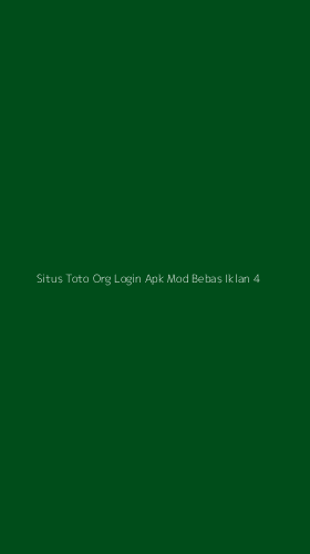 Tampilan Antarmuka Aplikasi Situs Toto Org Login Apk Mod Bebas Iklan - 4