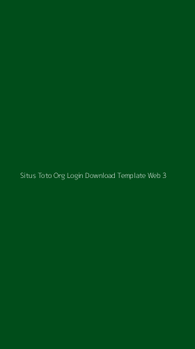 Tampilan Antarmuka Aplikasi Situs Toto Org Login Download Template Web - 3