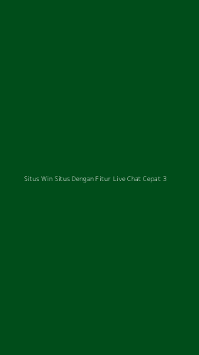 Tampilan Antarmuka Aplikasi Situs Win Situs Dengan Fitur Live Chat Cepat - 3