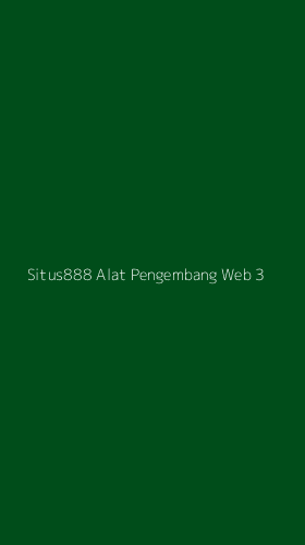 Tampilan Antarmuka Aplikasi Situs888 Alat Pengembang Web - 3
