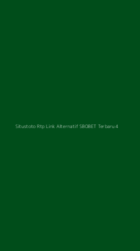 Tampilan Antarmuka Aplikasi Situstoto Rtp Link Alternatif Sbobet Terbaru - 4