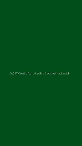 Tampilan Antarmuka Aplikasi Sjo777 Com Daftar Akun Pro Slot Internasional - 3