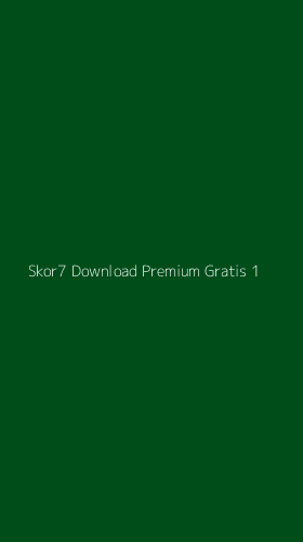 Tampilan Antarmuka Aplikasi Skor7 Download Premium Gratis - 1