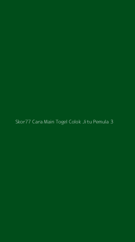 Tampilan Antarmuka Aplikasi Skor77 Cara Main Togel Colok Jitu Pemula - 3