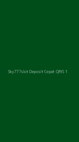 Tampilan Antarmuka Aplikasi Sky777slot Deposit Cepat Qris - 1