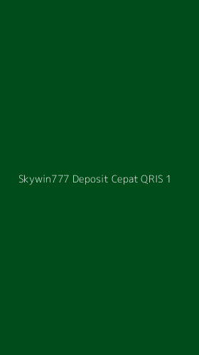 Tampilan Antarmuka Aplikasi Skywin777 Deposit Cepat Qris - 1