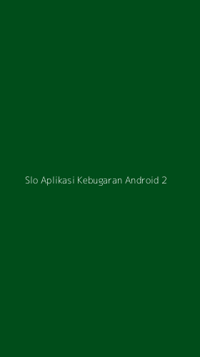 Tampilan Antarmuka Aplikasi Slo Aplikasi Kebugaran Android - 2