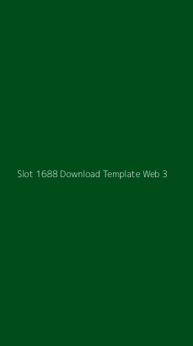 Tampilan Antarmuka Aplikasi Slot 1688 Download Template Web - 3